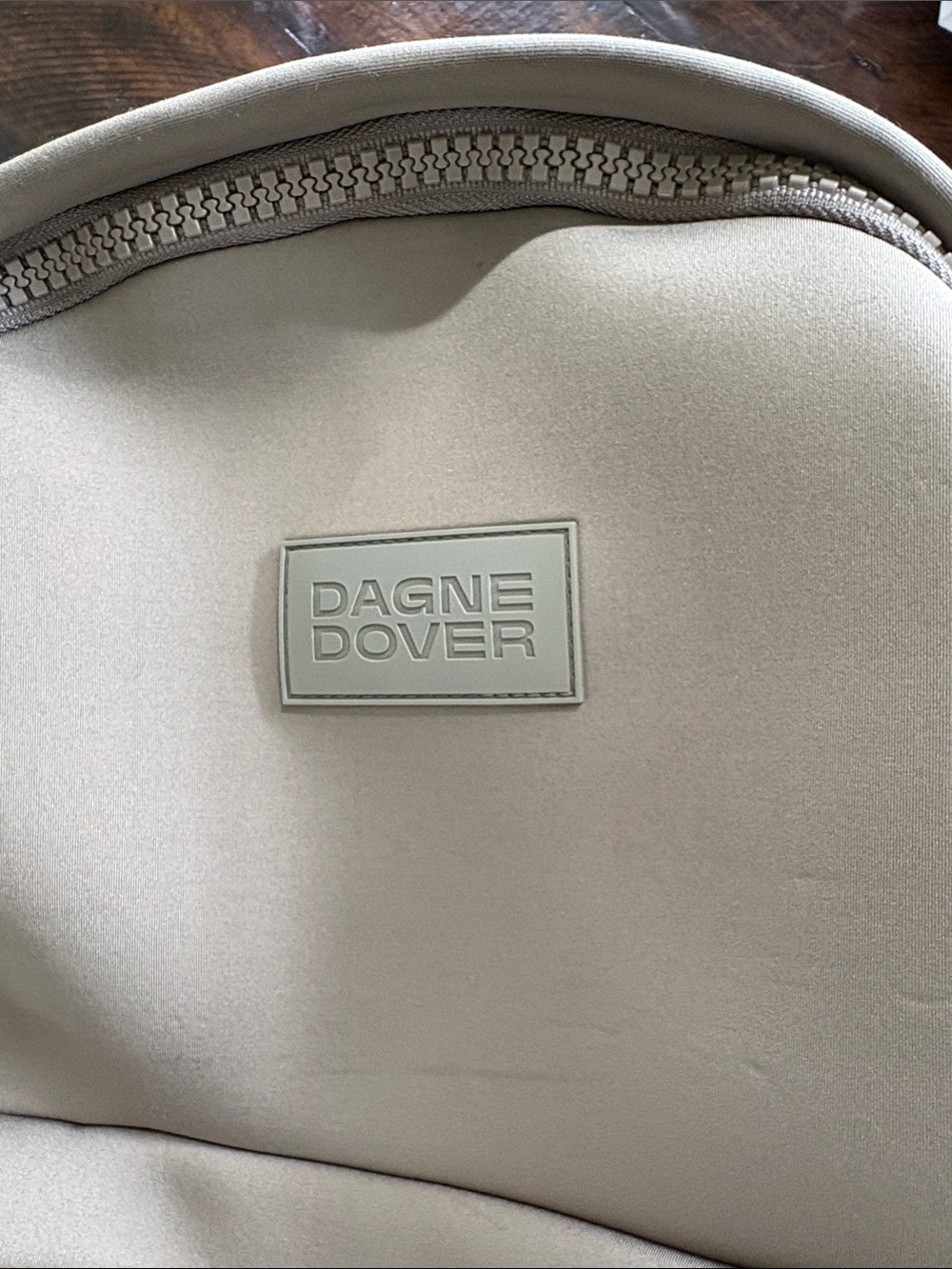 Dagne Dover Backpack in Taupe Neutral - Picture 2 of 14